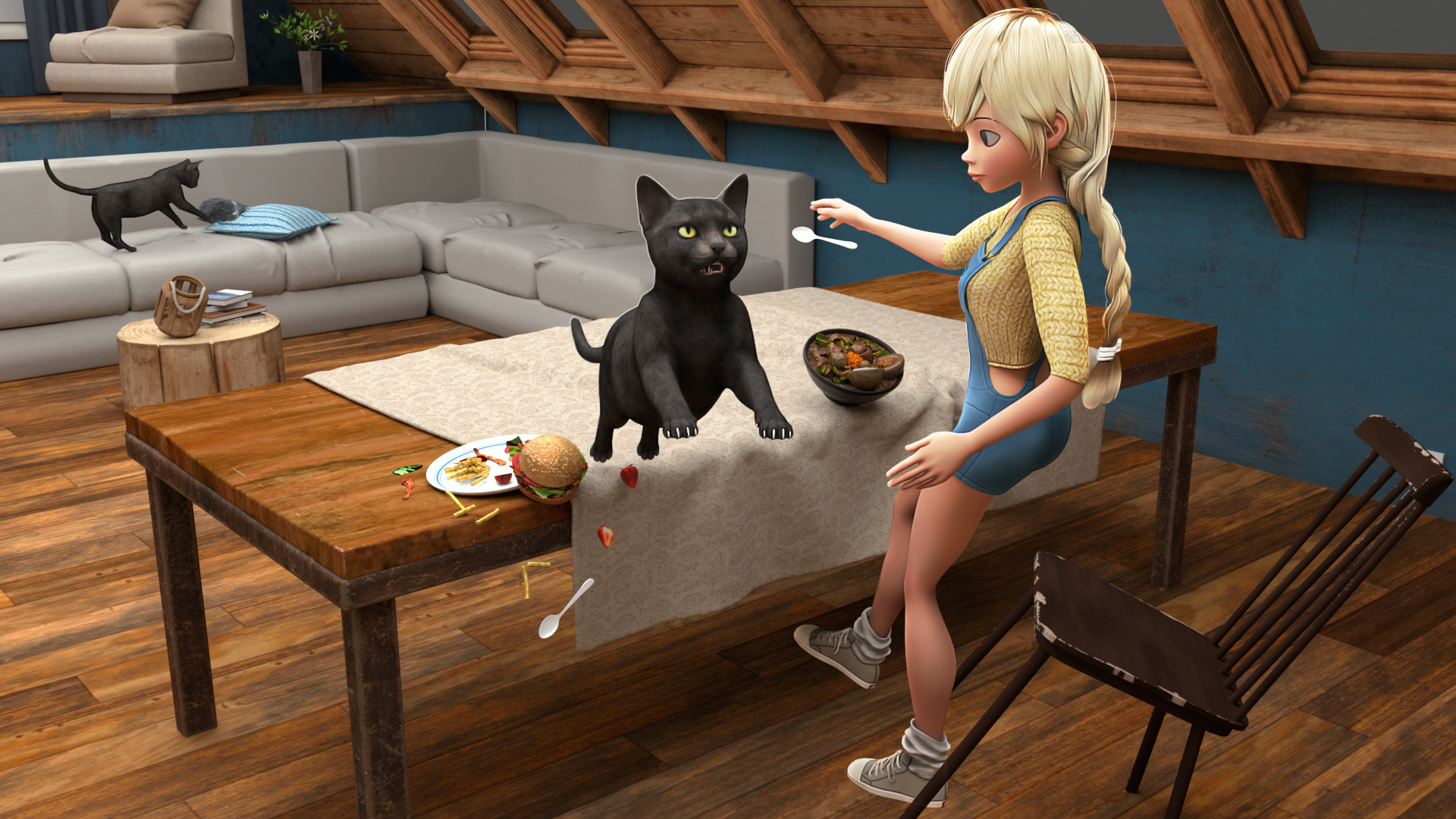 Jogos De Gato Offline 2024 versão móvel andróide iOS apk baixar  gratuitamente-TapTap