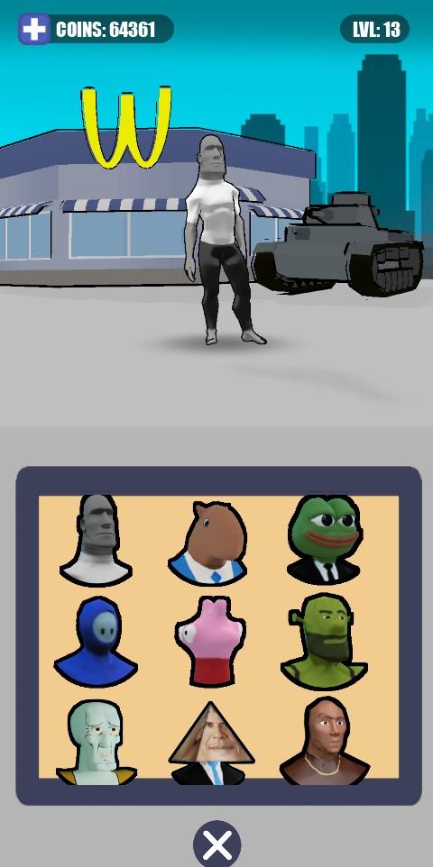 Screenshot of Meme Runner