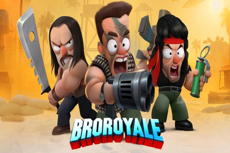 Screenshot of the video of Bro Royale: Mayhem Shooter