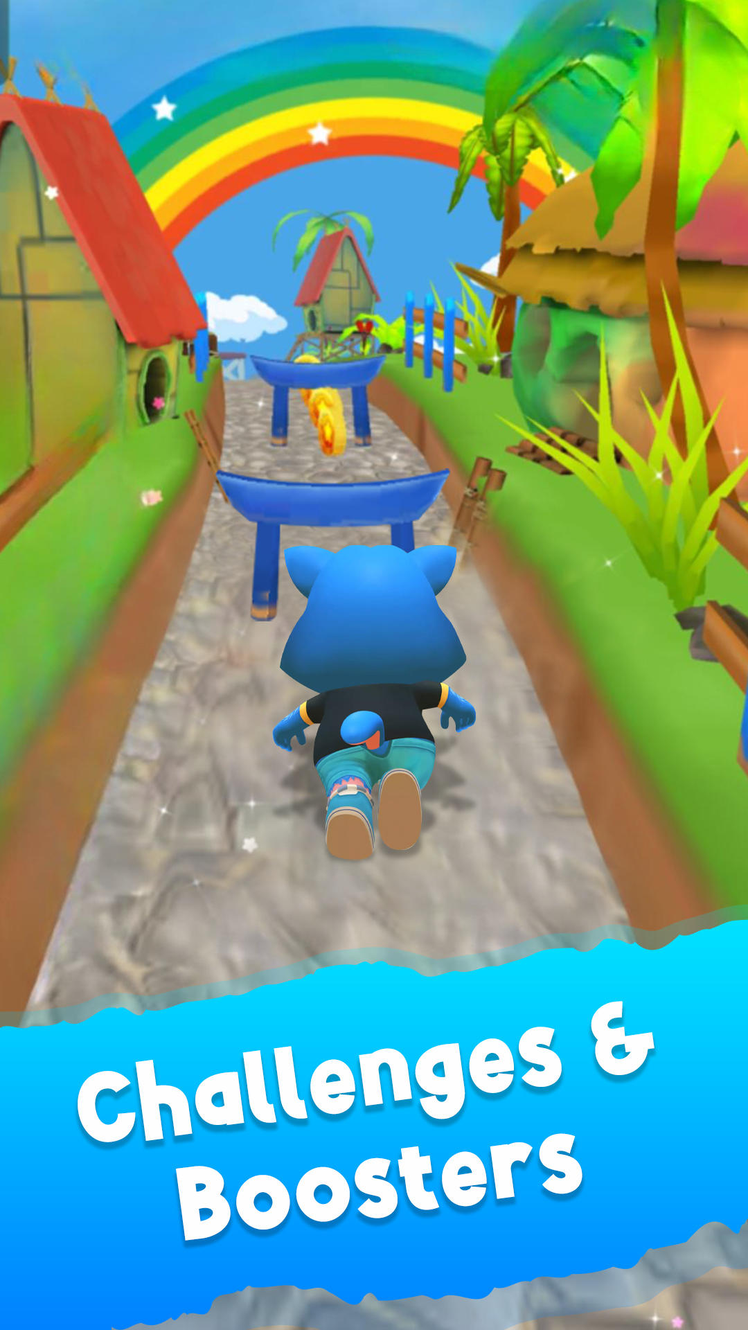 My Cat Runner - 달리기 게임 게임 스크린샷