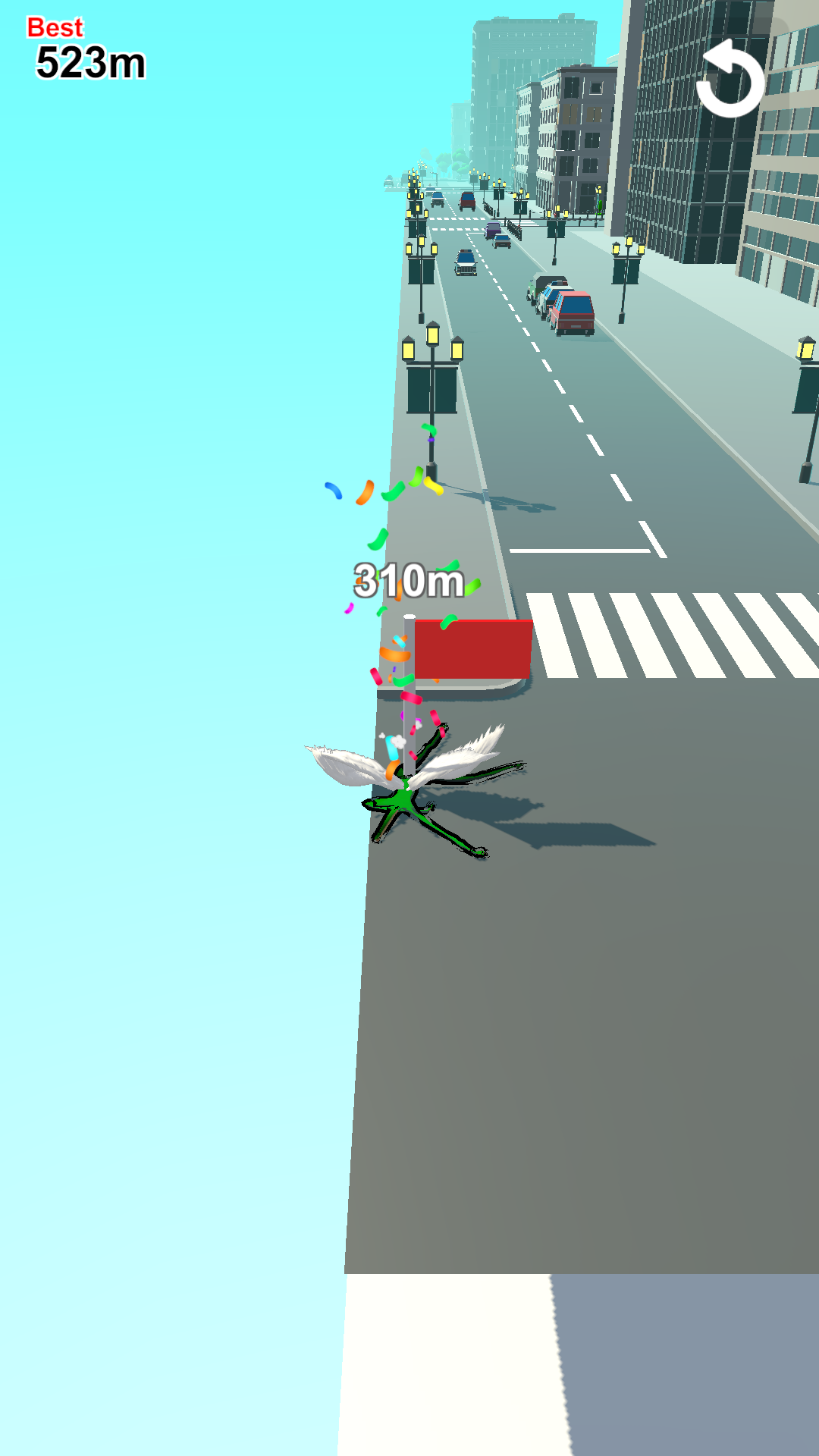 Fart Launch Game Screenshot