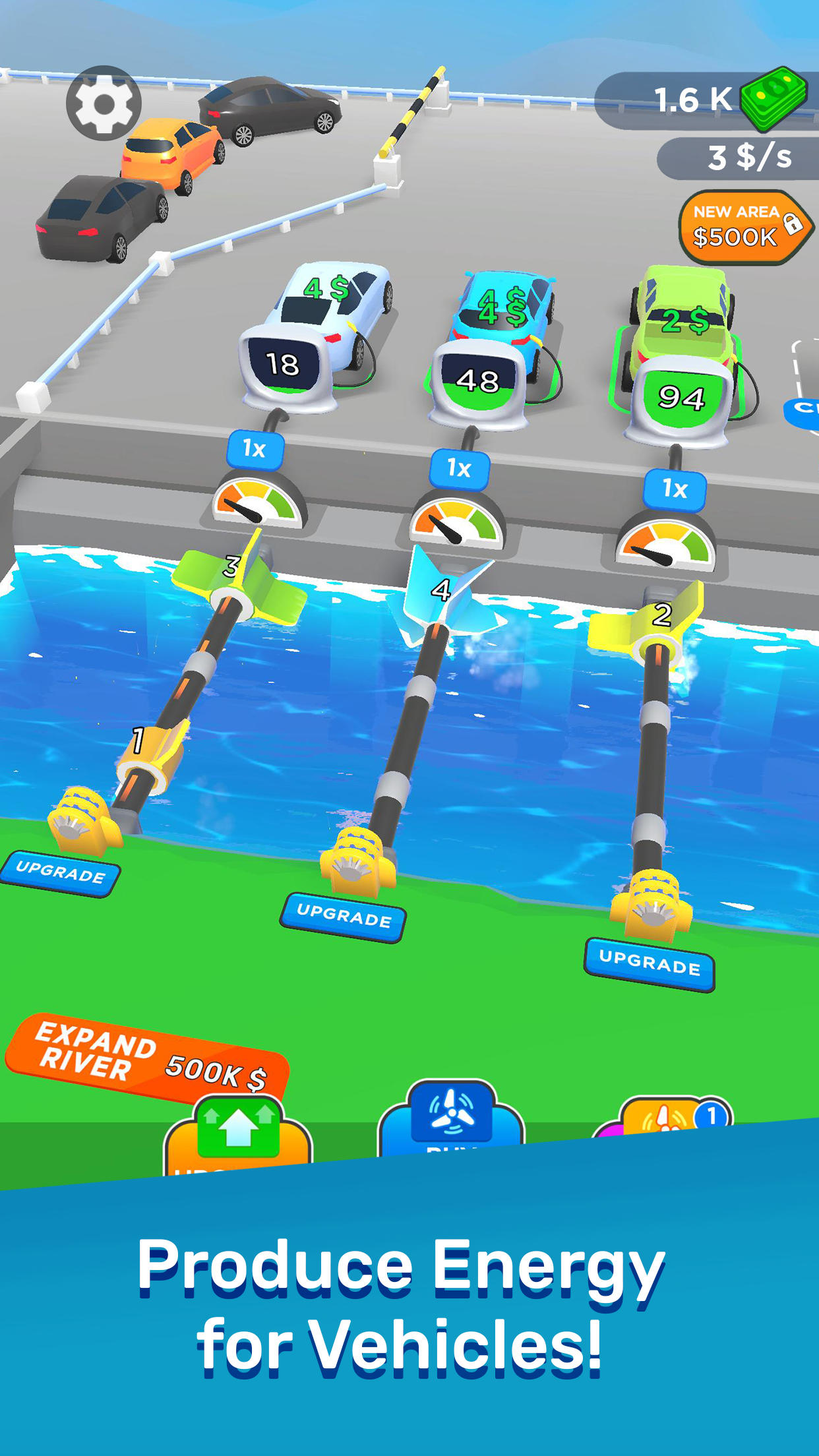 Power Flow Game Screenshot