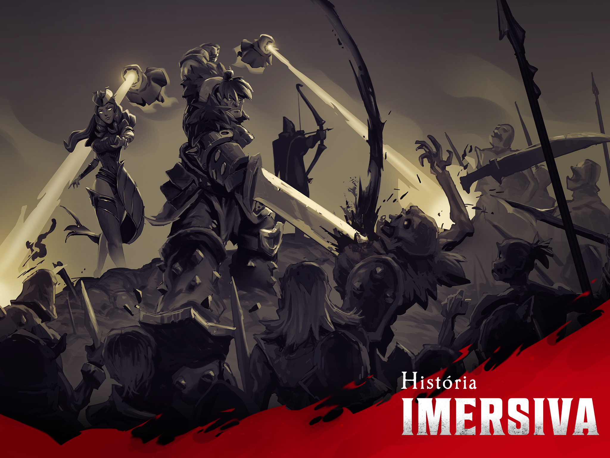 Captura de Tela do Jogo Grimguard Tactics: Fantasy RPG