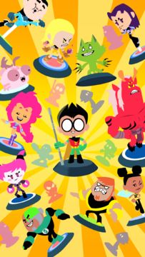 Teeny Titans - Teen Titans Go 게임 스크린샷