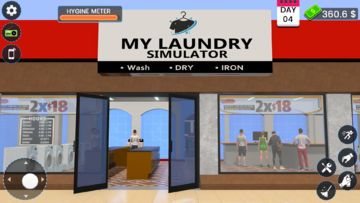 My Laundry Store Simulator 3D Game Screenshot