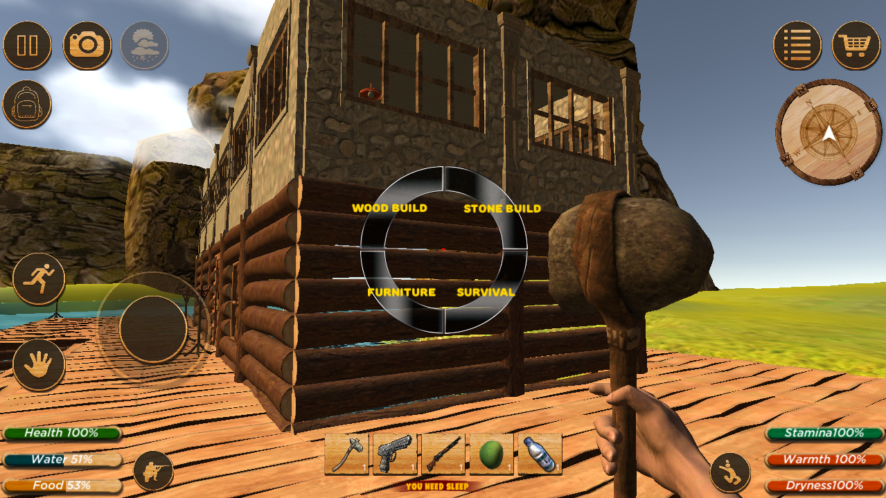 Survival Forest : Survivor Hom Game Screenshot
