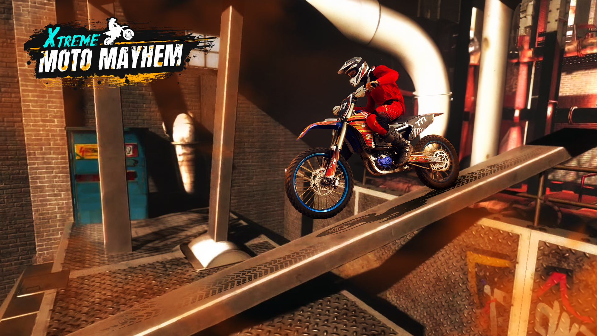 Screenshot of Xtreme Moto Mayhem: Bike Games
