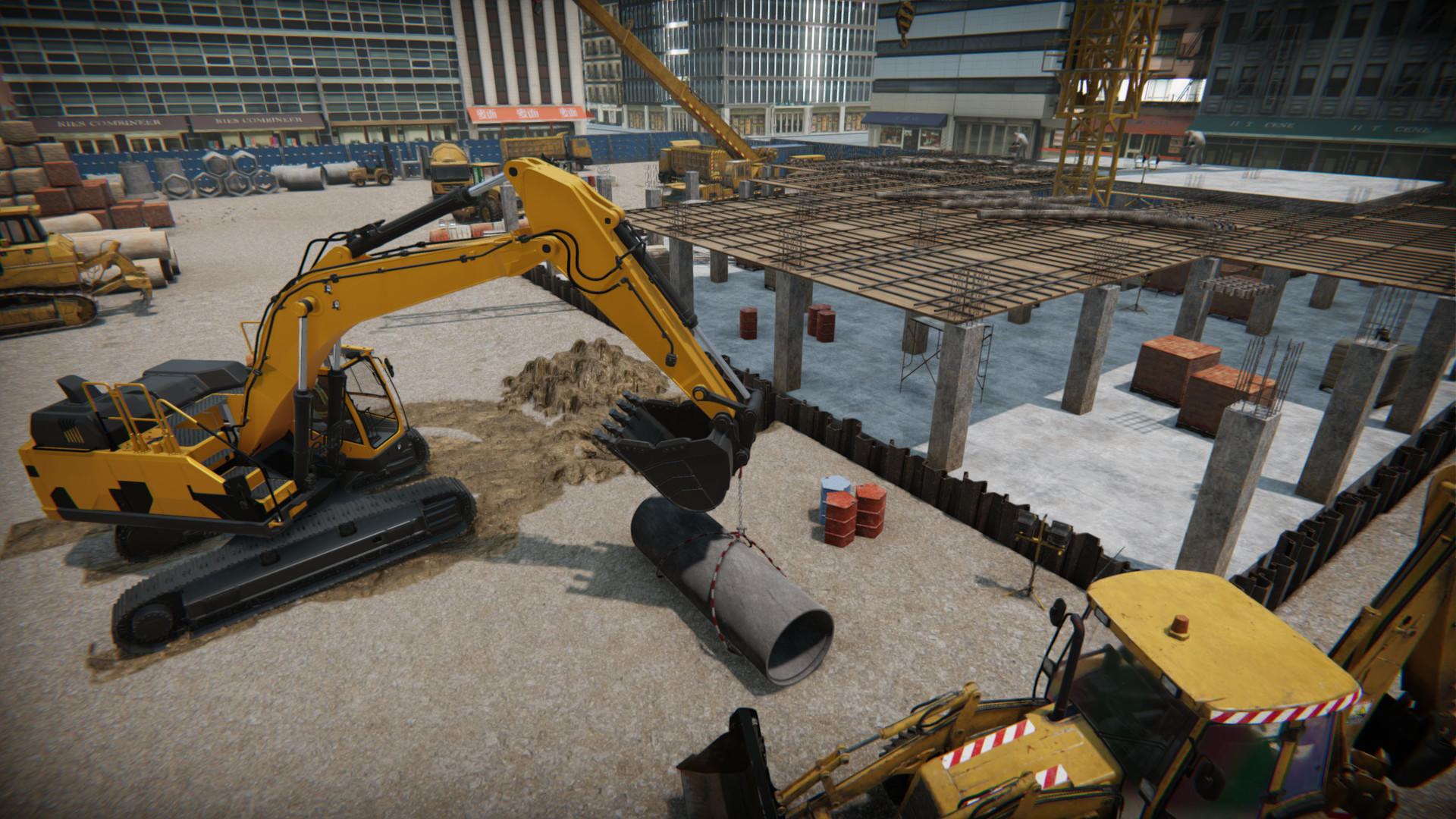 Excavator Simulator Game Screenshot