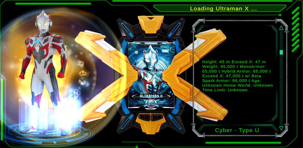Banner of Ultraman X 용 DX X-Devizer Sim 1.2