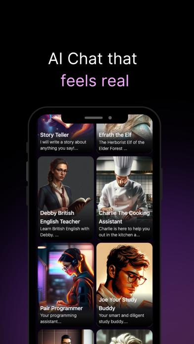 Cuplikan Layar Game Privee AI - Chat, Talk, Play