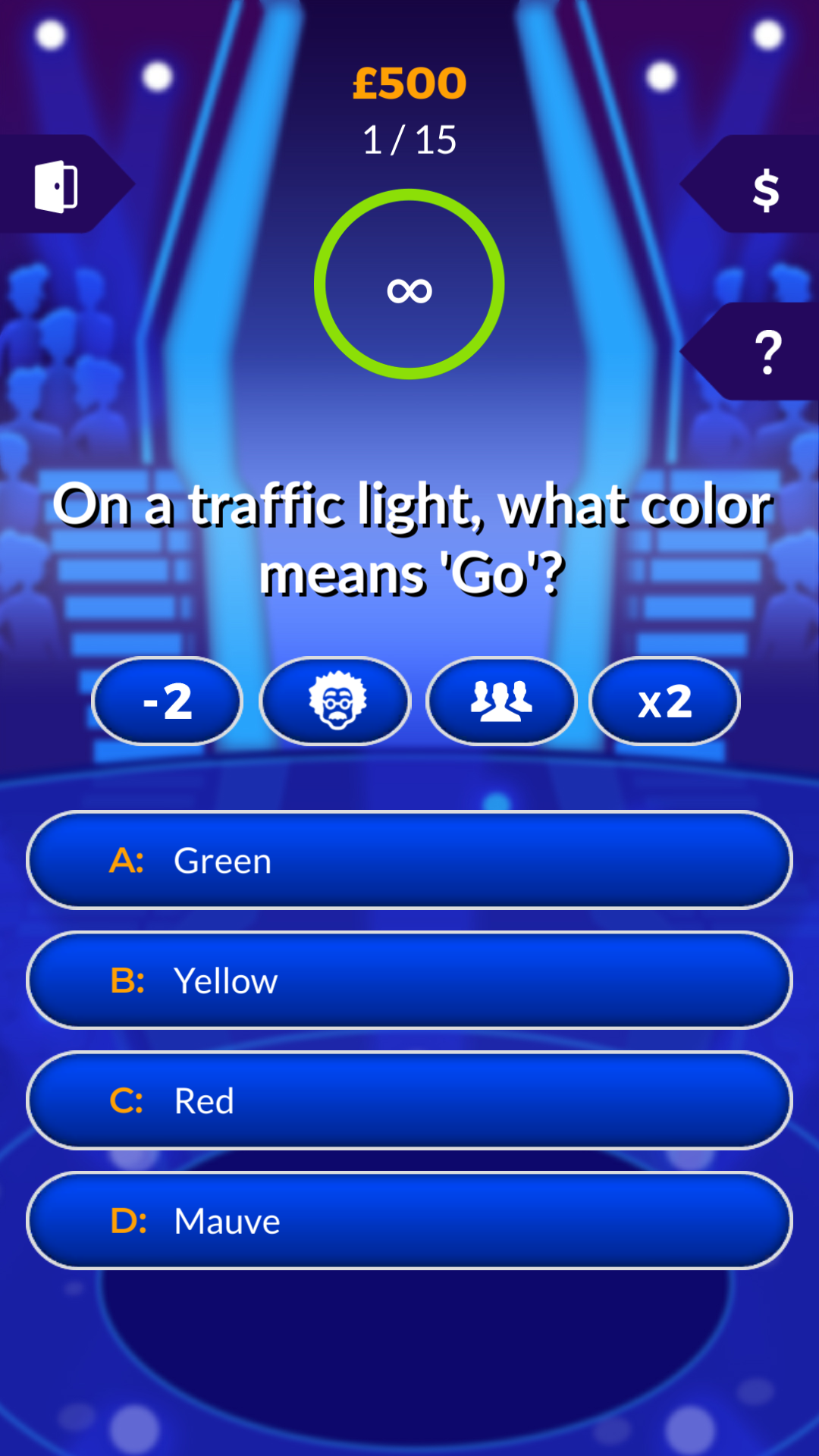 Скриншот игры Millionaire 2019 - General Knowledge Trivia Quiz