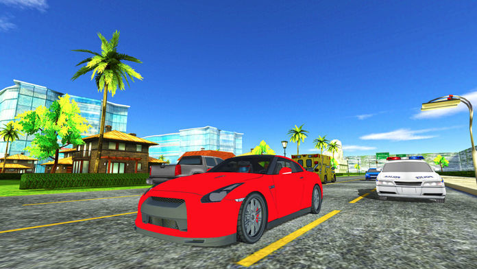 In Car VR Parking 2017 PRO - Full Miami Version 게임 스크린 샷