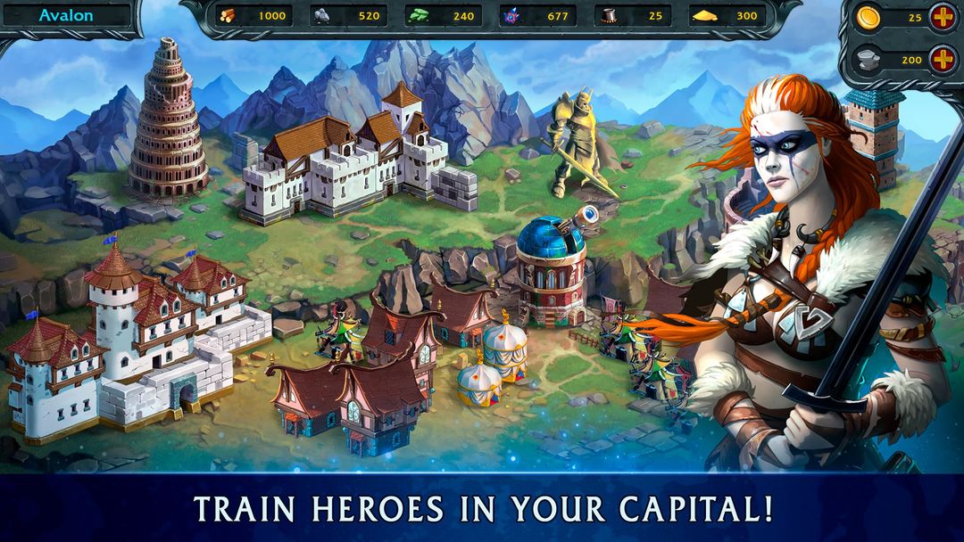 Heroes of War Magic - TBS RPG screenshot game