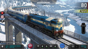 インドの鉄道シミュレーター: ゲーム ゲームのスクリーンショット