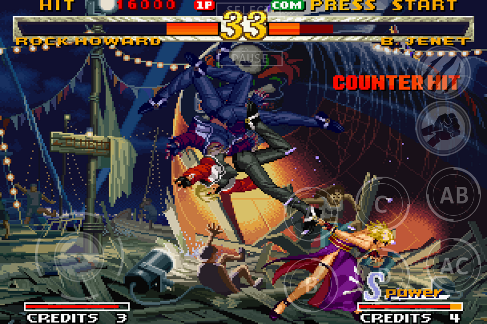 GAROU: MARK OF THE WOLVES Game Screenshot