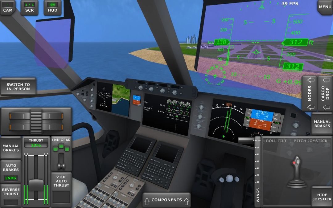 Turboprop Flight Simulator ภาพหน้าจอเกม
