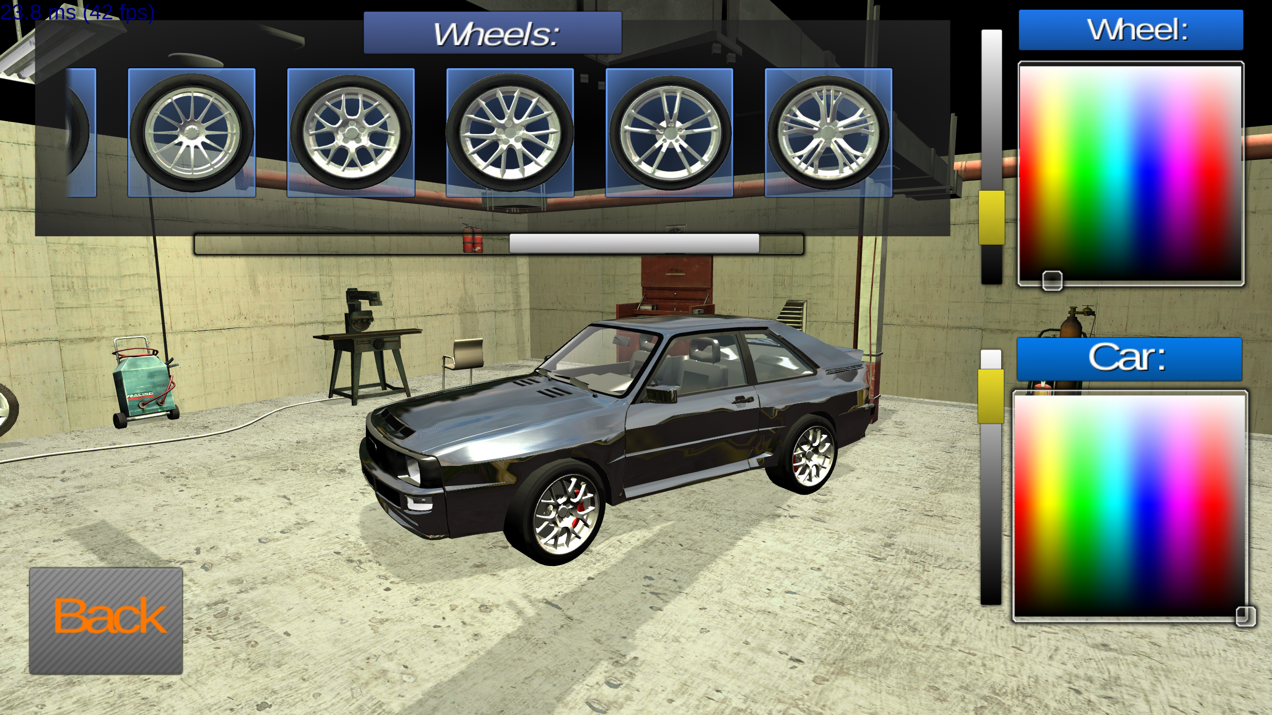 Скриншот игры Drag Racing 2