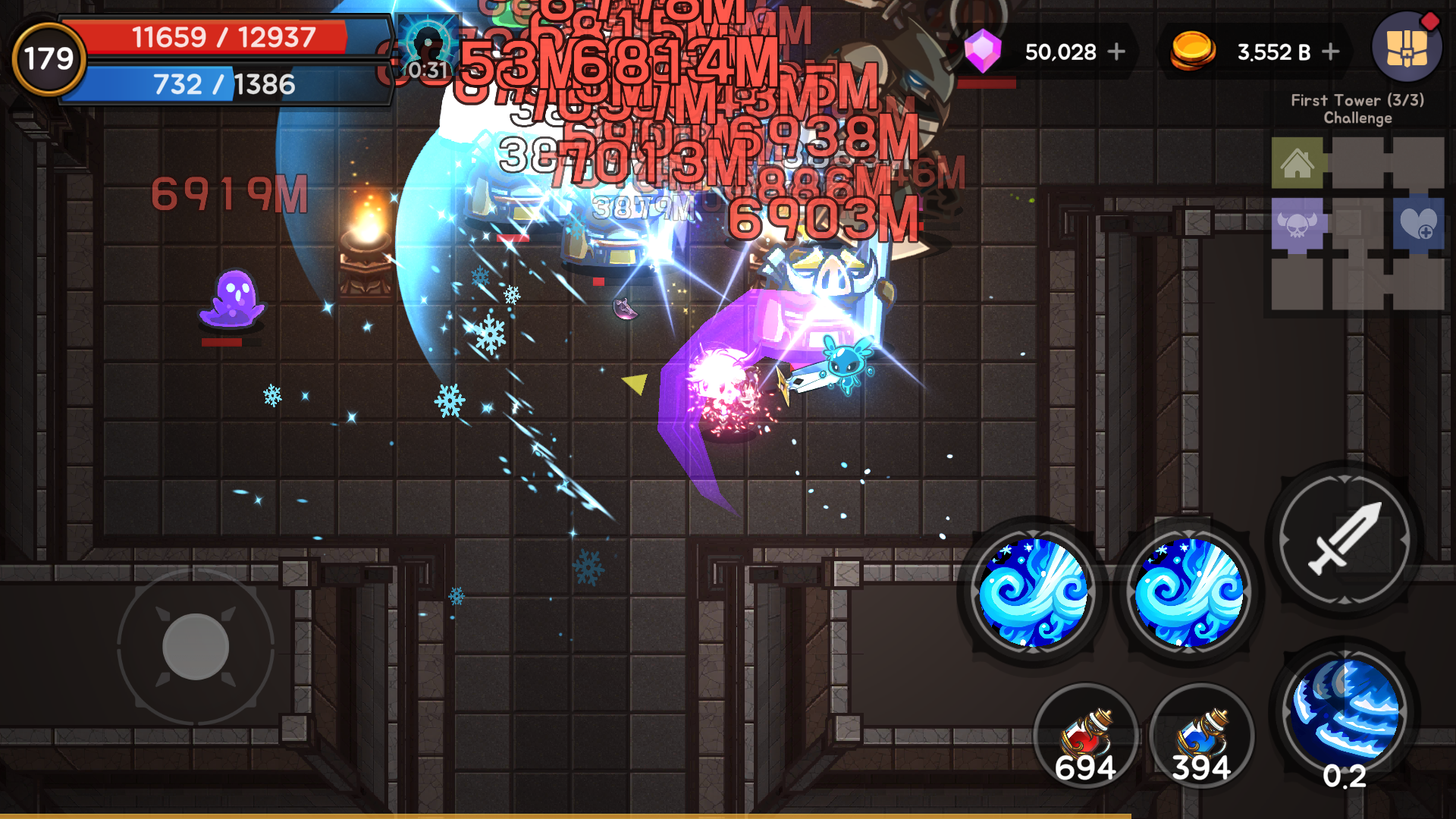 Tower And Swords Game Screenshot