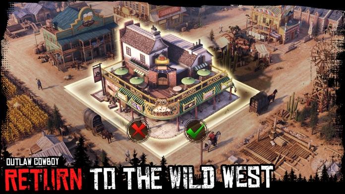 Outlaw Cowboy ゲームのスクリーンショット