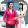 Icon of Virtual Pregnant Mother Simulator Games 2021