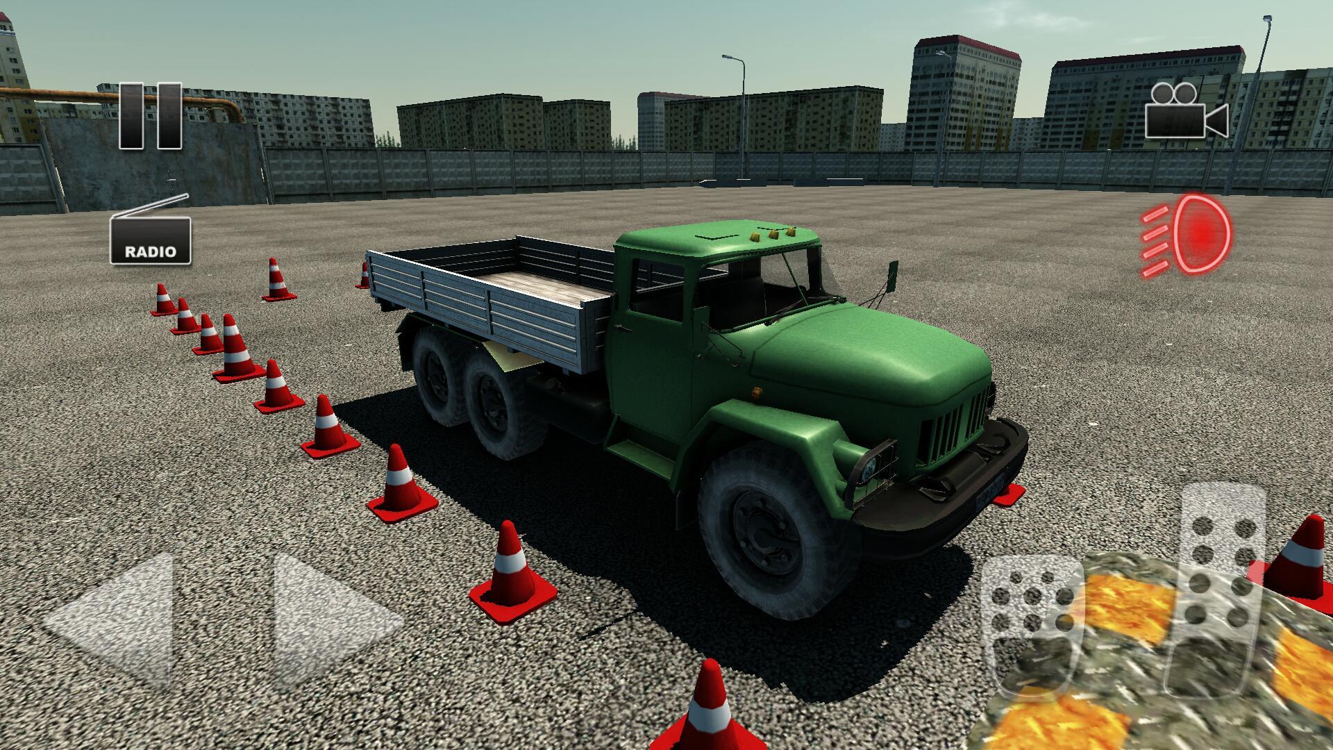 Truck Driver Crazy Road 2 Game Screenshot