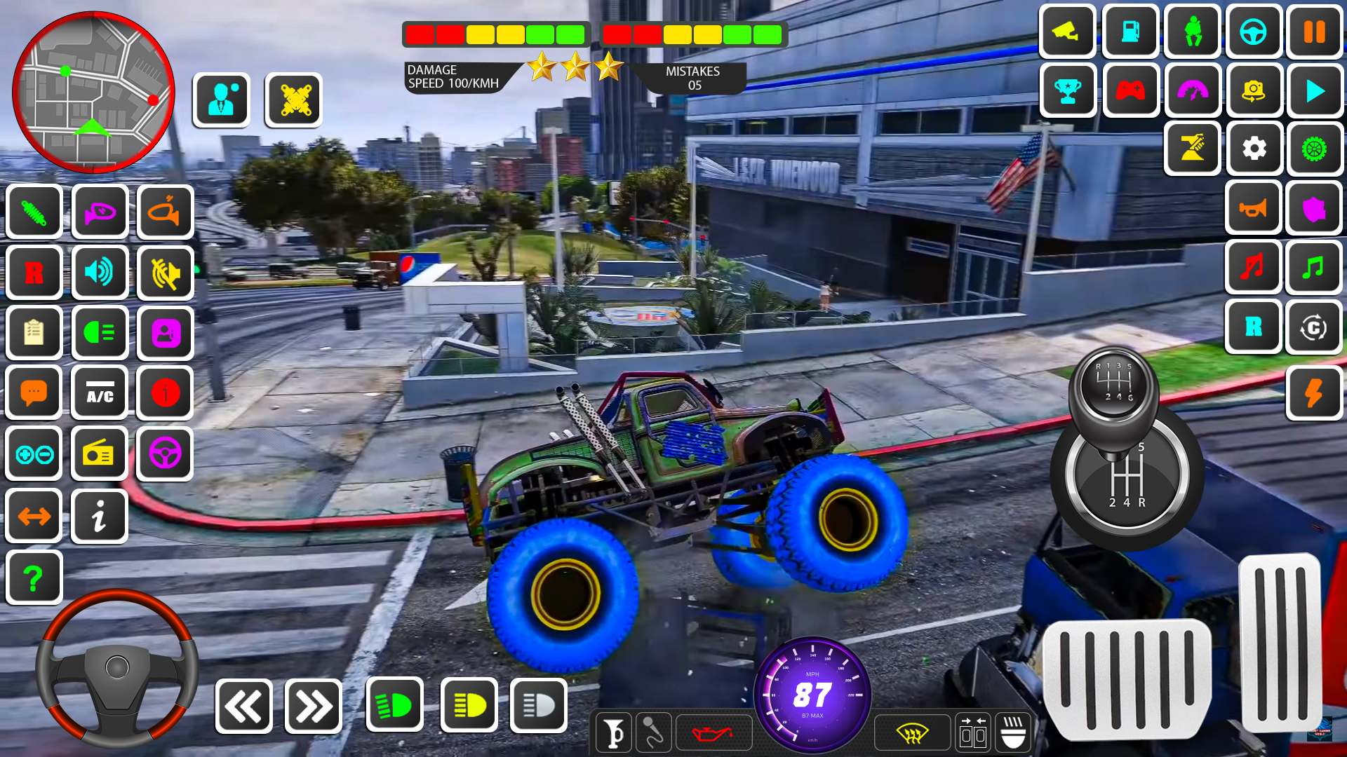 Monster Truck: Stunt Games ภาพหน้าจอเกม