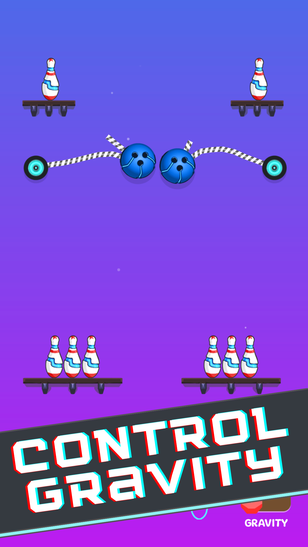 Скриншот игры Cyber bawling