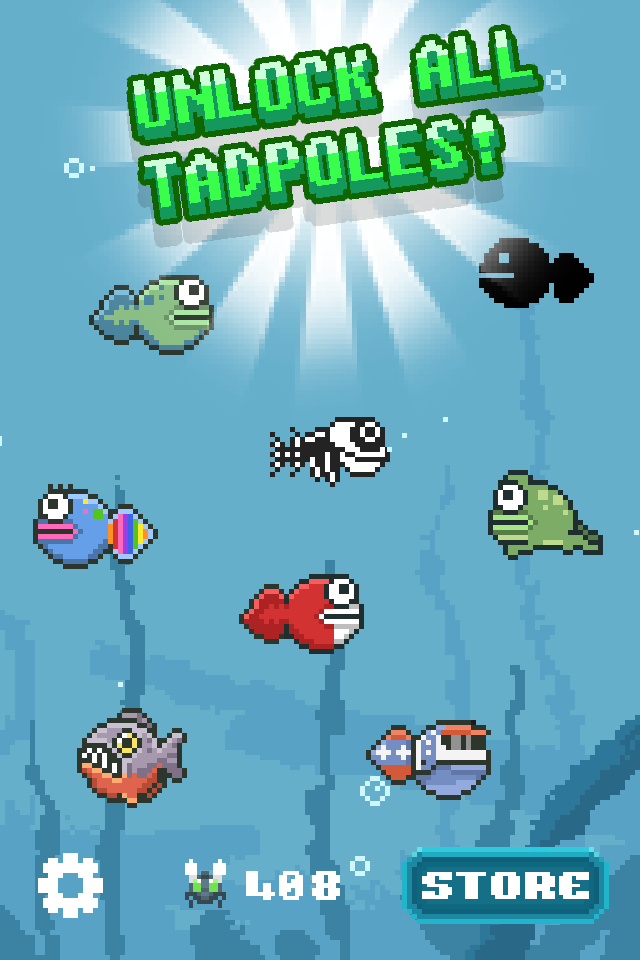 Tadpole Tap 遊戲截圖