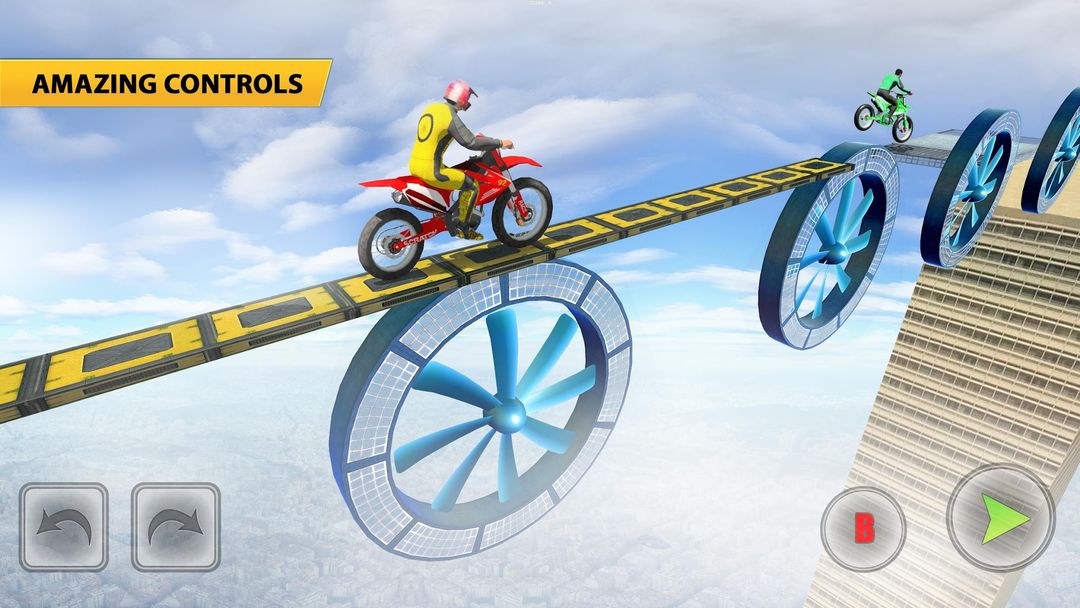 자전거 스턴트 레이스 3D: 자전거 게임 게임 스크린 샷