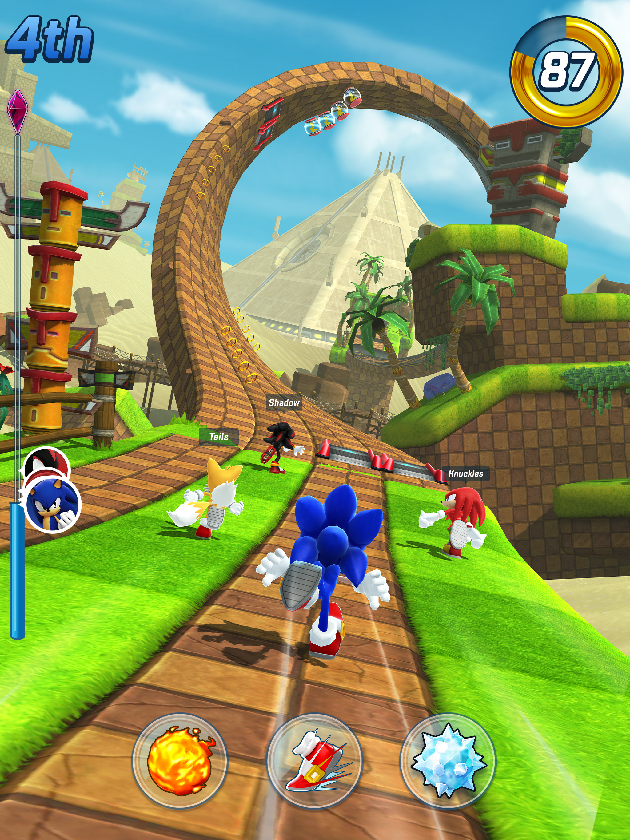 Sonic Forces: PvP Battle Race Game Screenshot