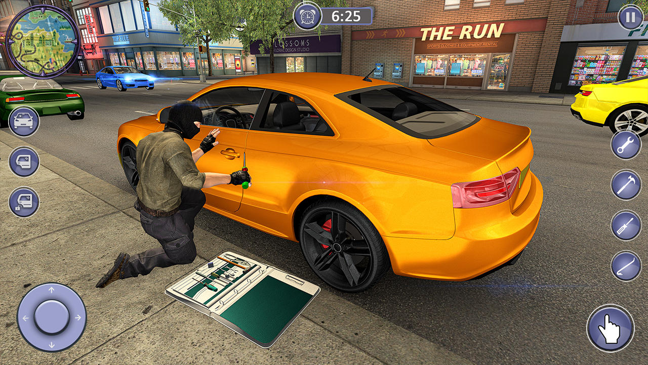 偷車賊模擬器遊戲 3d遊戲截圖