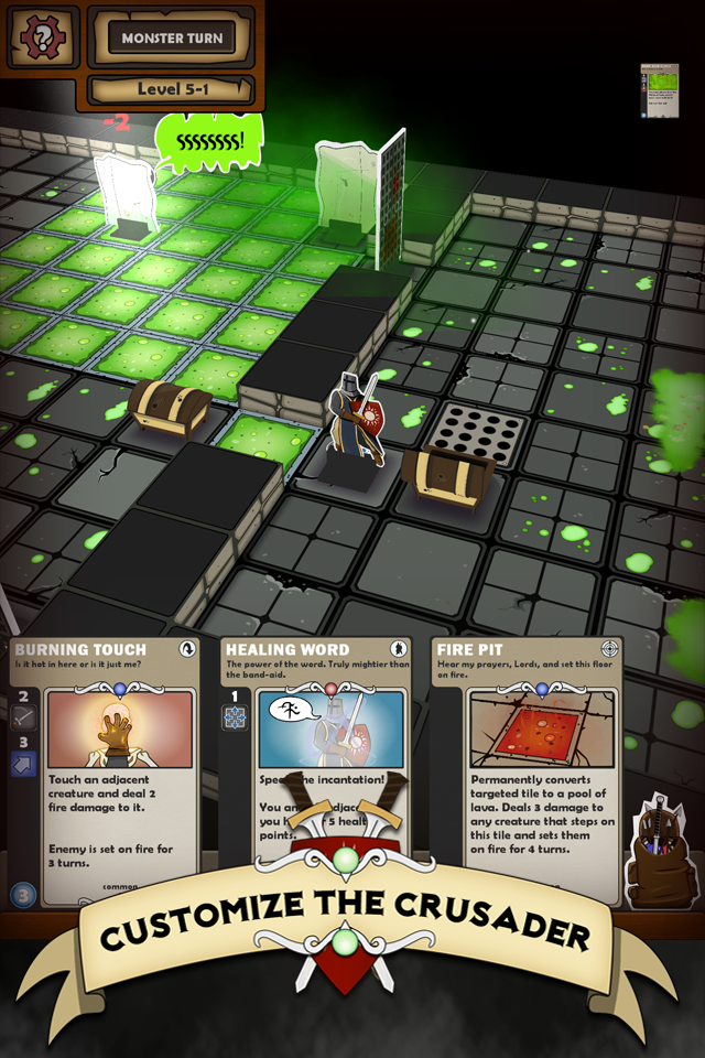 Скриншот игры Card Dungeon