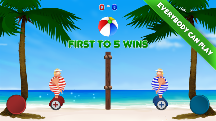 Captura de Tela do Jogo Volley Sumos