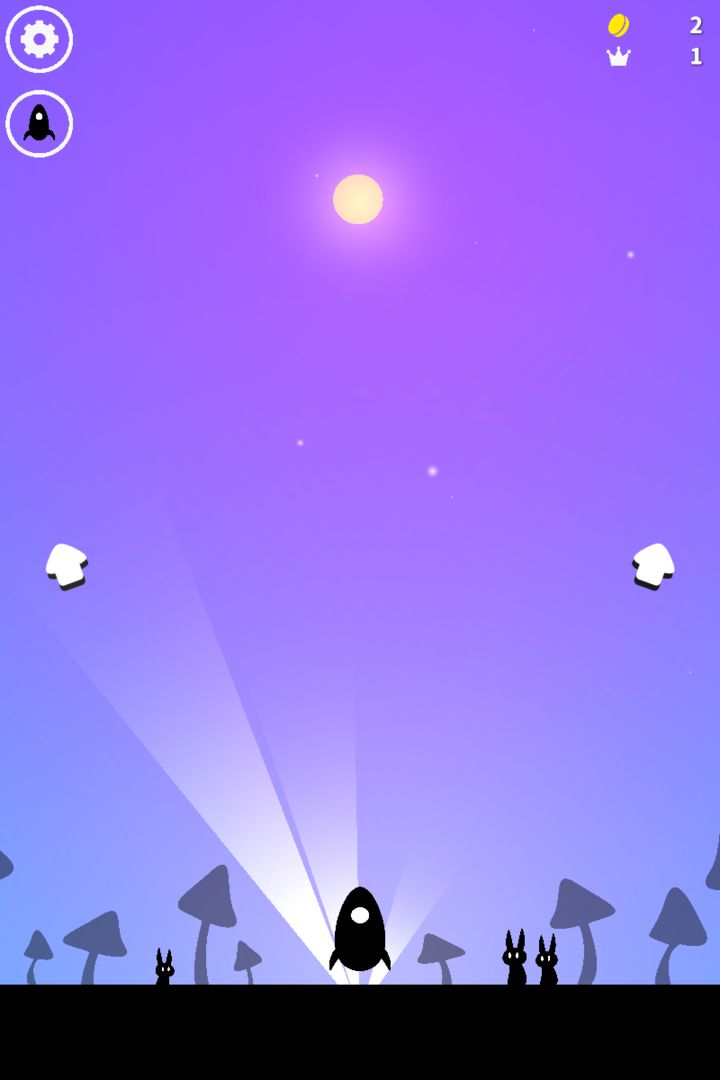 うさぎロケット screenshot game
