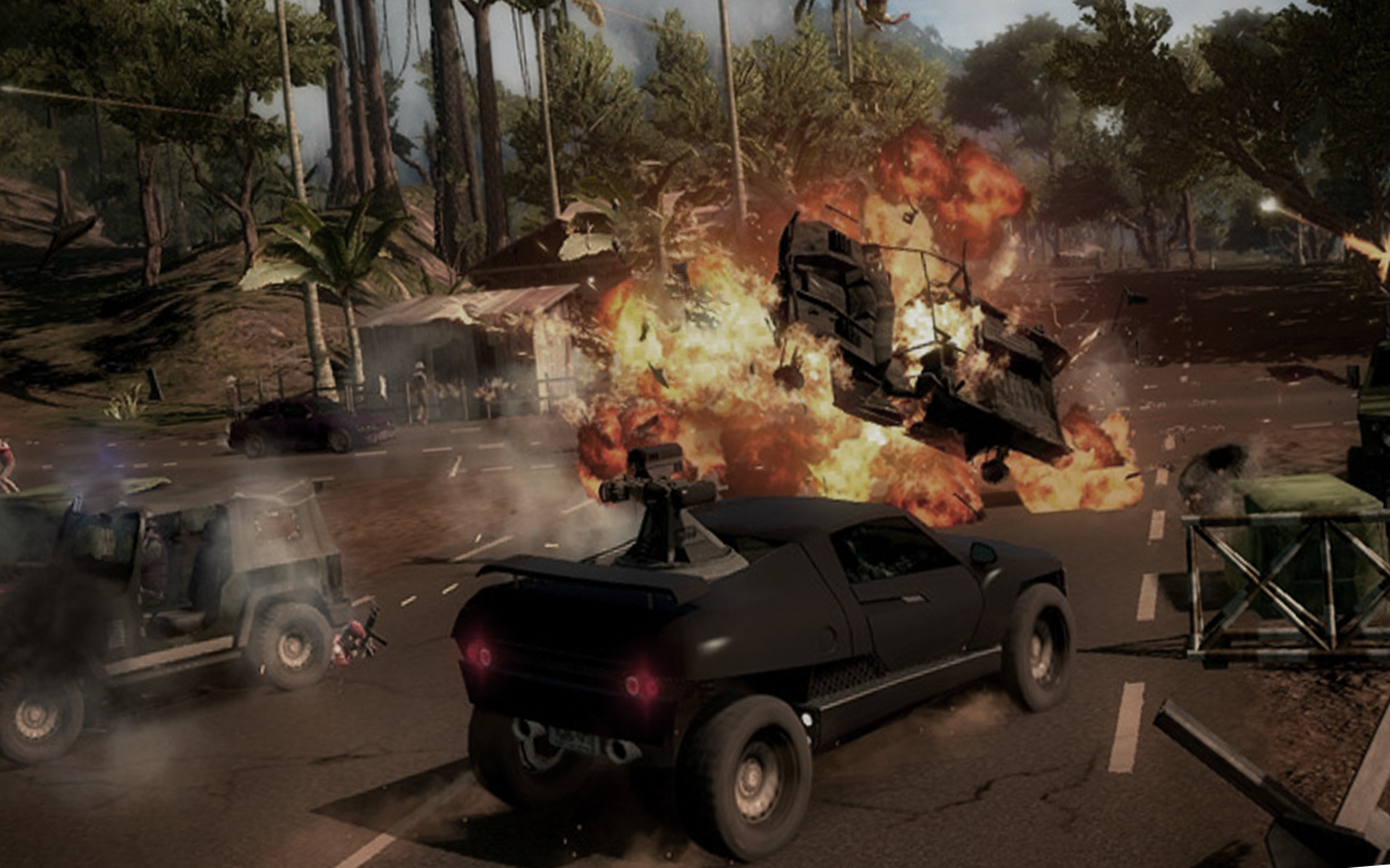 Captura de Tela do Jogo Modern strike Action Mountain FPS Commando