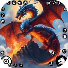 Jogos de Dragão: Mosca Dragon Simulator