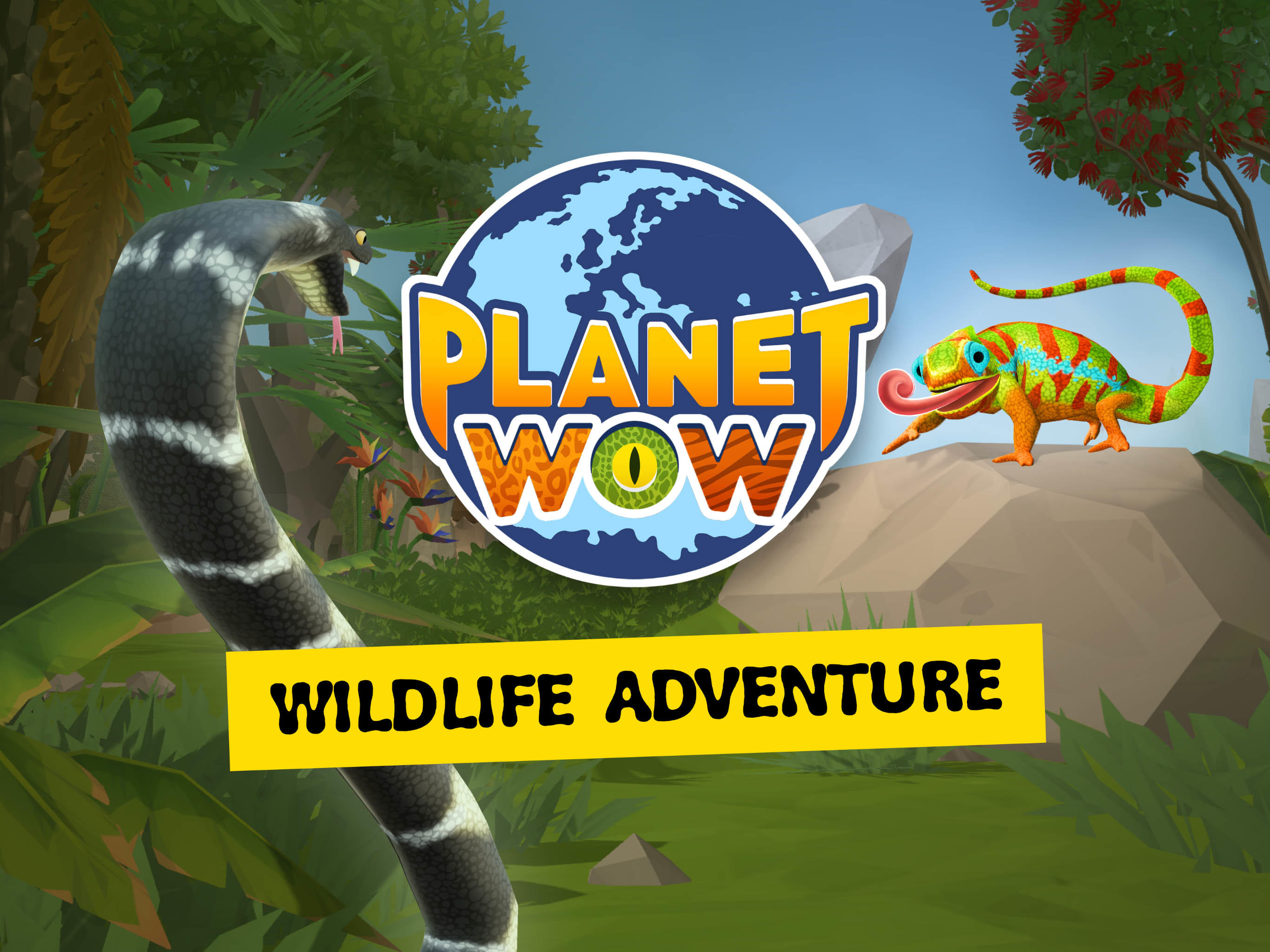 Captura de Tela do Jogo PLANET WOW Wildlife Adventure