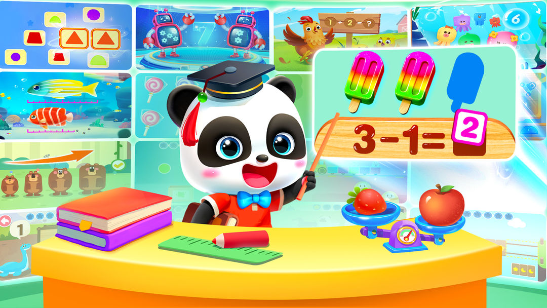 Screenshot of Baby Panda World: Kids Games