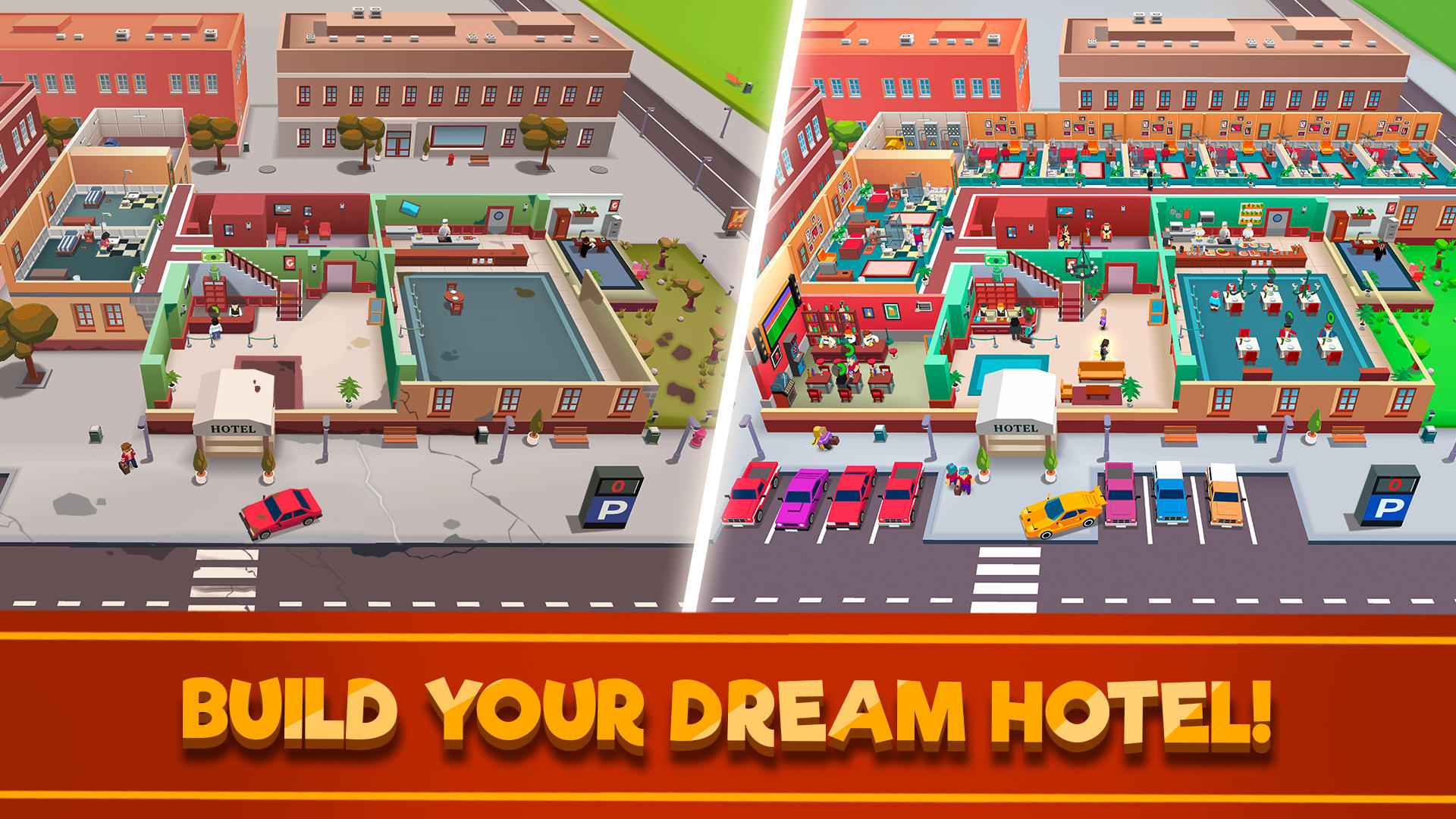 Screenshot 1 of Hotel Empire Tycoon－เกมว่าง 3.21