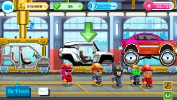 Motor World Car Factory Game Screenshot