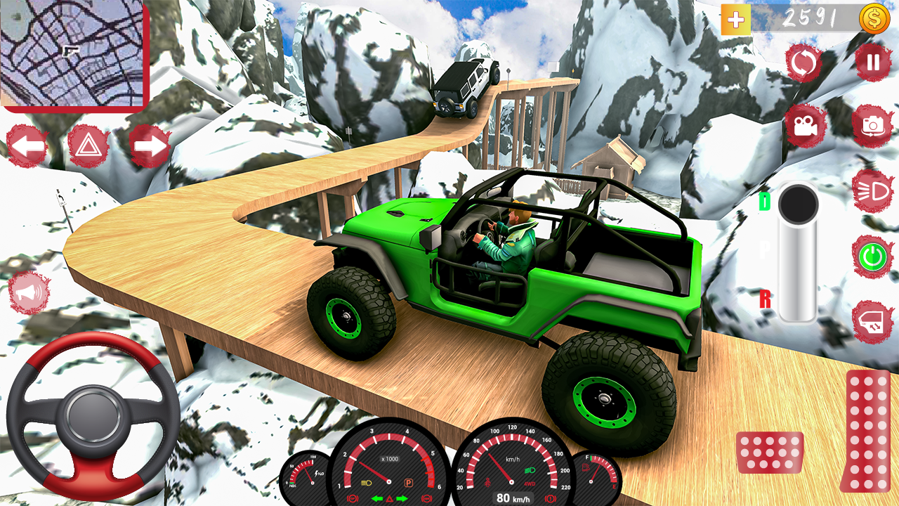 Mud Jeep Mud Driving Simulator Game Screenshot