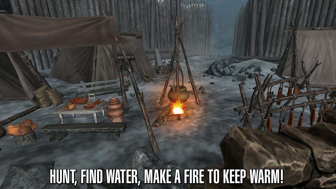 Siberian Survival: Cold Winter Game Screenshot