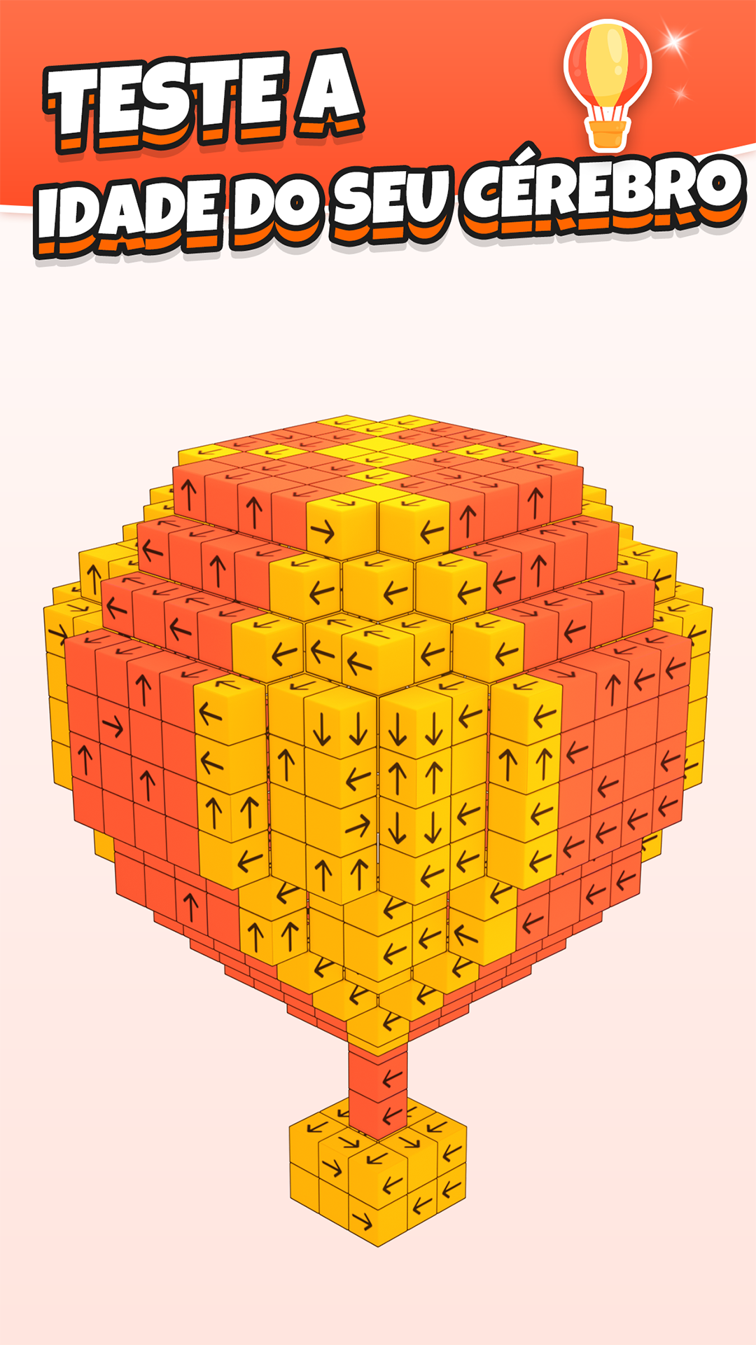 Screenshot 1 of Tap Out: Quebra-cabeça Cubo 3D 1.3.70