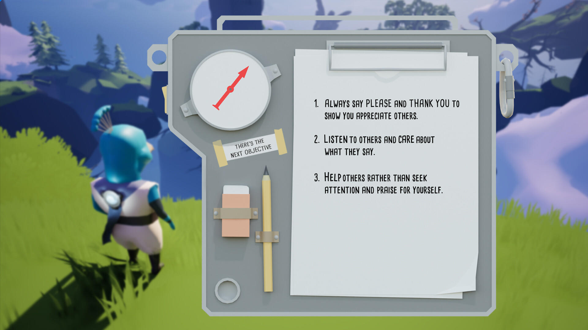 TOBI Path of Truth Game Screenshot