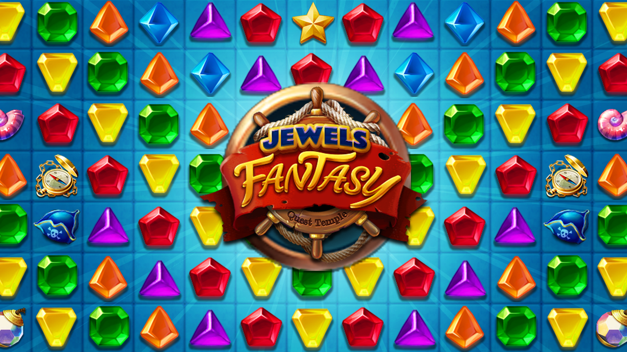 Jewels Fantasy : Quest Temple Game Screenshot