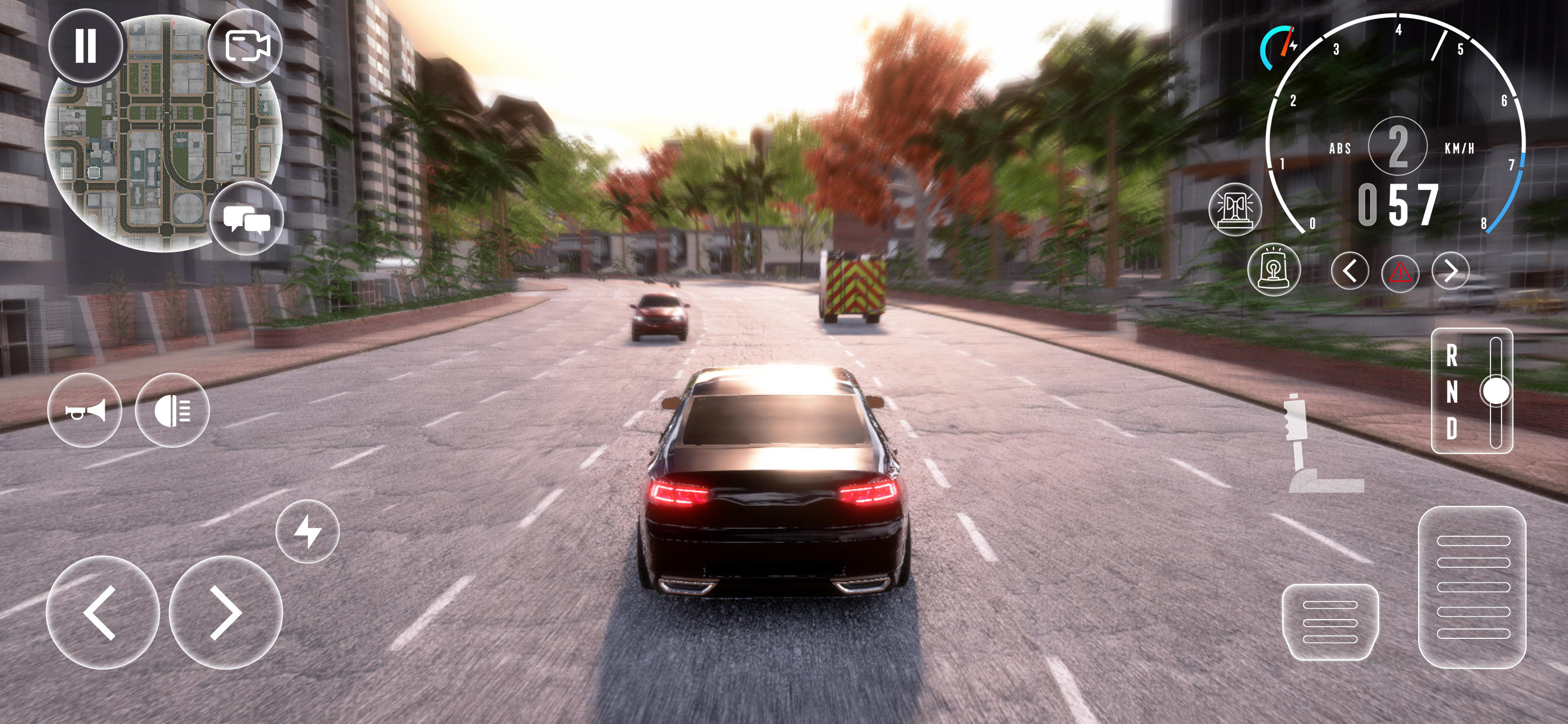 Screenshot of American Car Drift Game 2023