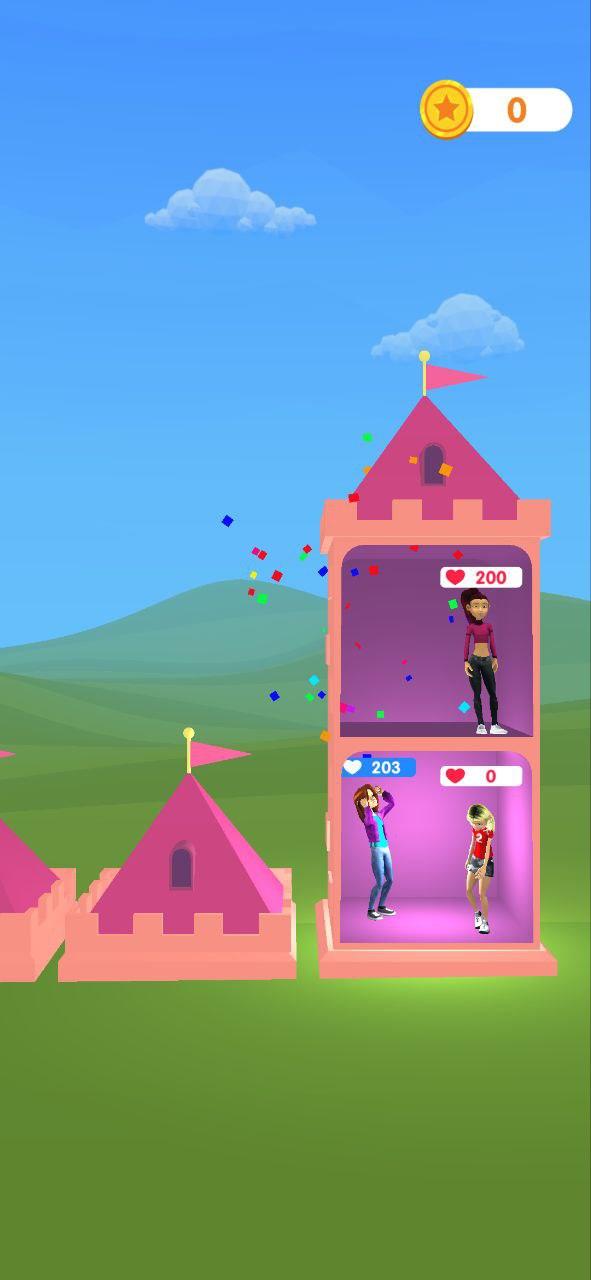 Tower of Glamour Game Screenshot