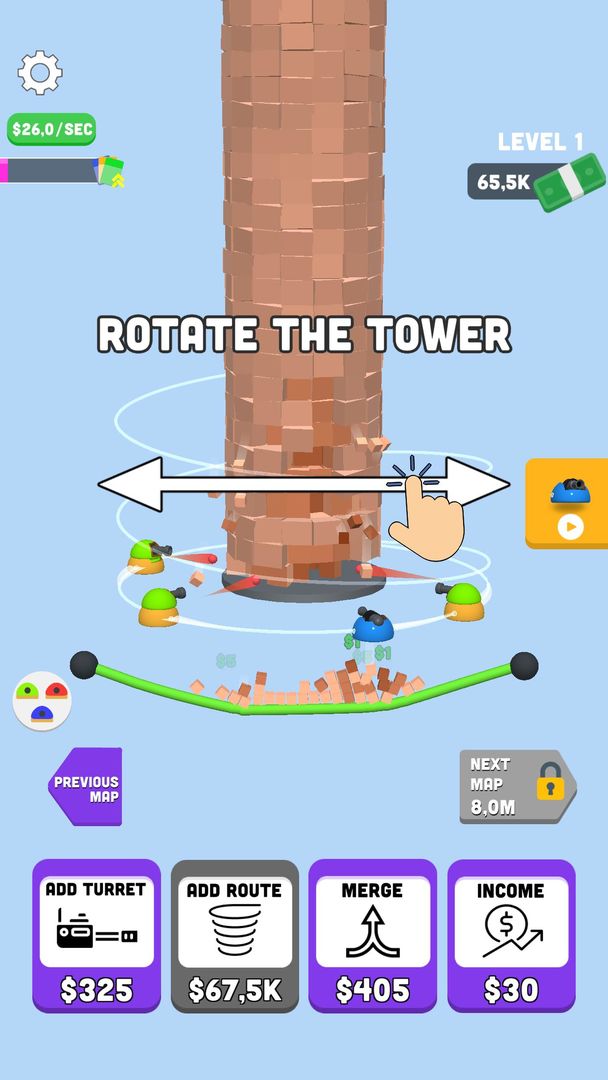 Screenshot of Tower Crusher!