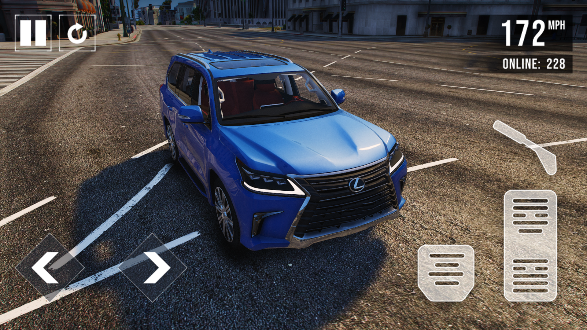 Screenshot 3 of Lexus LS570: City Car Driving 