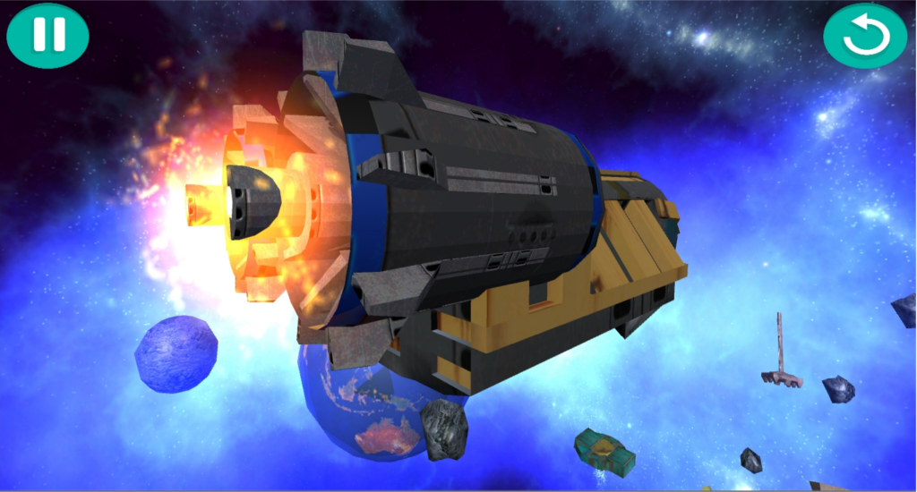 Captura de Tela do Jogo Space Ball Pro